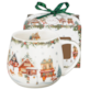 BN CHRISTMAS VILLAGE KUBEK BARYŁKA W PUDEŁKU 430ml