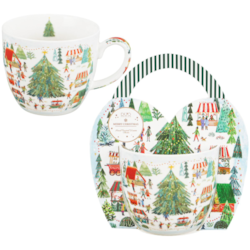 BN CHRISTMAS MARKET KUBEK 460ml + OPAK Z RĄCZKĄ