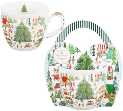BN CHRISTMAS MARKET KUBEK 460ml + OPAK Z RĄCZKĄ