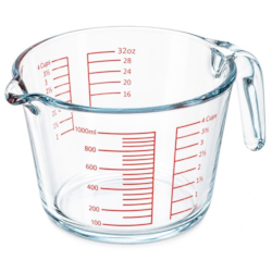 POJEMNIK SZKLANY Z MIARKĄ 1000ml KM9177