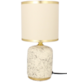 LAMPA NOCNA CERAMICZNA LK18BE BEŻOWA 27cm