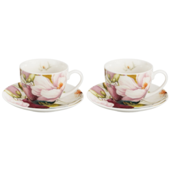 MAGNOLIE KOMPLET FILIŻANEK 2+2 270ml