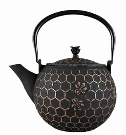 GIFT CZAJNIK ŻELIWNY Z SITKIEM 1,2L BEE AMBER