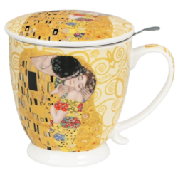 THE KISS ECRU KUBEK ZAPARZACZ NA STOPCE 500ml