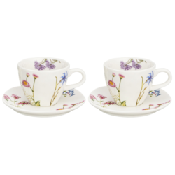 BARWY NATURY KOMPLET FILIŻANEK 2+2 200ml