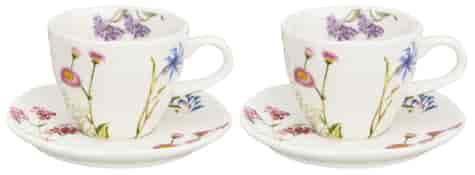 BARWY NATURY KOMPLET FILIŻANEK 2+2 200ml