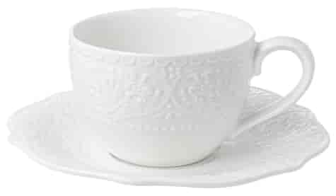 ALICE WHITE FILIŻANKA ZE SPODKIEM 1+1 210ml