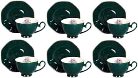 ROYAL GREEN KOMPLET FILIŻANEK 6+6 260ml