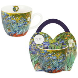 IRISES KUBEK 460ml + OPAKOWANIE Z RĄCZKĄ