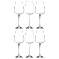 BOHEMIA ANSER ALIZEE KIELISZEK WINO 440 6szt