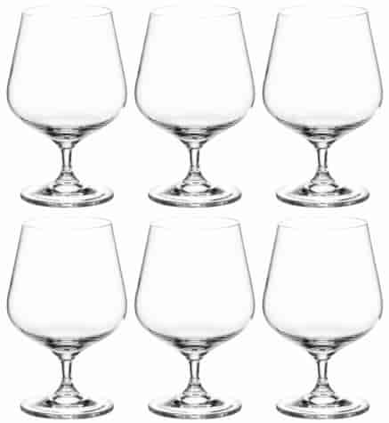 BOHEMIA STRIX KIELISZEK BRANDY 590 6szt