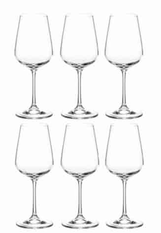 BOHEMIA STRIX KIELISZEK WINO 360 6szt