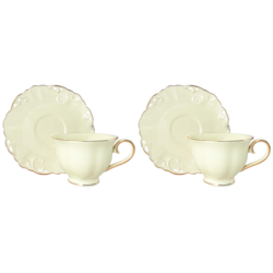 CHARLOTTE CREAM KOMPLET FILIŻANEK 2+2 250ml