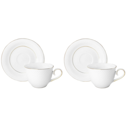 PUCCINI KOMPLET FILIŻANEK 2+2 250ml