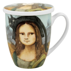 KOCI ŚWIAT MONA LISA KUBEK ZAPARZACZ 360ml