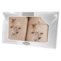 GIFT III KPL RĘCZNIKÓW 3EL BEŻOWY 13