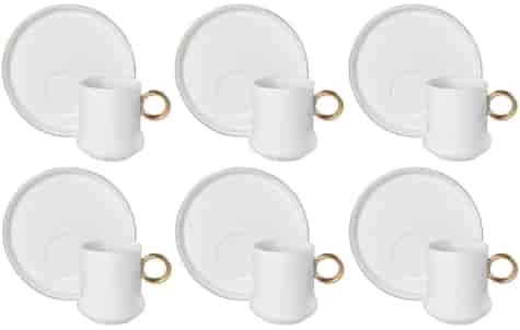 NEVADA ESPRESSO KOMPLET FILIŻANEK 6+6 100ml