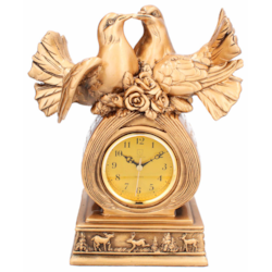 ZEGAR KOMINKOWY PARA GOŁĘBI Z3640G h-29cm