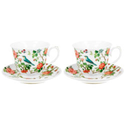 PTAKI NA GAŁĘZI CR KOMPLET FILIŻANEK 2+2 250ml