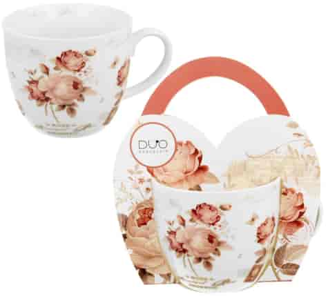 SECESJA KUBEK 460ml + OPAKOWANIE Z RĄCZKĄ