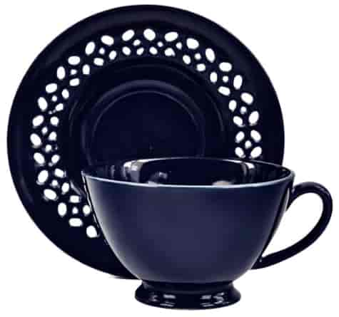 BISETTE FILIŻANKA ZE SPODKIEM 1+1 260ml BLUE A