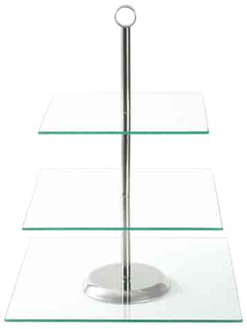 PATERA KWADRATOWA 3-POZIOMOWA 21/25/30cm KM9057