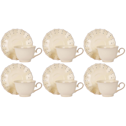 DIVA CREAM KOMPLET FILIŻANEK 6+6 250ml
