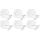 LIZBONA KOMPLET FILIŻANEK 6+6 230ml SILVER