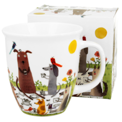 PSI ŚWIAT PIKNIK KUBEK W PUDEŁKU 650ml