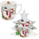 BN SNOWMAN SMILE KUBEK 400ml + OPAK CHOINKA