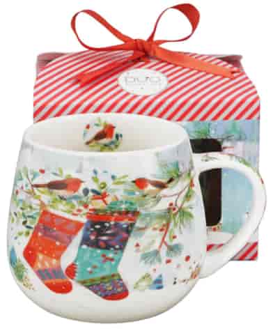 BN CHRISTMAS SOCKS KUBEK BARYŁKA W PUDEŁKU 430ml