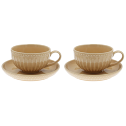 MOSAIQUE BEIGE LIMITED KOMPLET FILIŻANEK 2+2 250ml