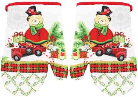 RĘKAWICE KUCHENNE MAGNES KPL 2szt HOLIDAY F20S108
