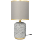 LAMPA NOCNA CERAMICZNA LK18S SZARA 27cm