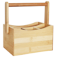 BAMBUS POJEMNIK NA PRZYBORY KUCHENNE 20,5x14x12cm