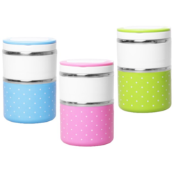 POJEMNIK OBIADOWY 2-POZIOM 1080ml KM2103