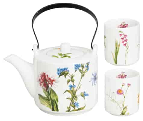 BARWY NATURY DZBANEK ZAPARZACZ Z CZARKAMI KPL 4EL