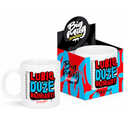 BIG MUG KUBEK 800ml - LUBIĘ DUŻE ROZMIARY