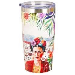 MEXICAN ART RED KUBEK PROSTY TERMICZNY 600ml