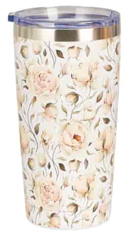 ENGLISH ROSES WHITE KUBEK PROSTY TERMICZNY 600ml