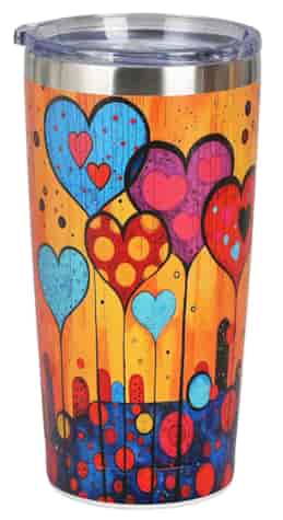 MODERN HEARTS KUBEK PROSTY TERMICZNY 600ml