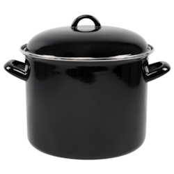 BLACK GARNEK EMALIA Z POKRYWĄ 24cm 8,0L 25030152