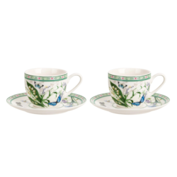 FLOWER DREAM ESPRESSO KPL FILIŻANEK 2+2 90ml