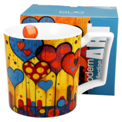 MODERN HEARTS KUBEK W PUDEŁKU 750ml