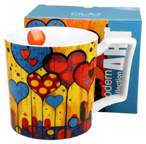 MODERN HEARTS KUBEK W PUDEŁKU 750ml