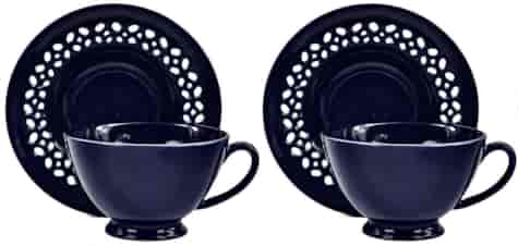 BISETTE LIMITED KOMPLET FILIŻANEK 2+2 260ml BLUE B