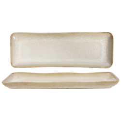 SEPIA B TALERZ PÓŁMISEK DŁUGI SUSHI 28x10cm