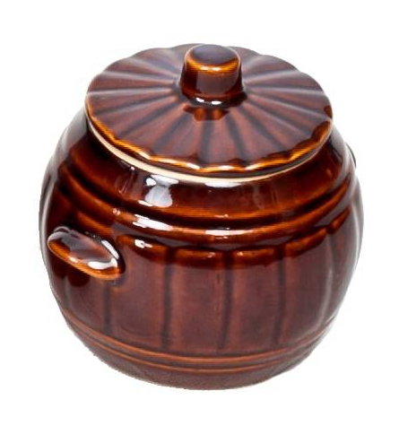 KAMIONKA BECZKA 1,0l  MAŁA + POKRYWA Q9