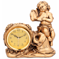 ZEGAR KOMINKOWY ANIOŁEK Z3620G h-22,5cm
